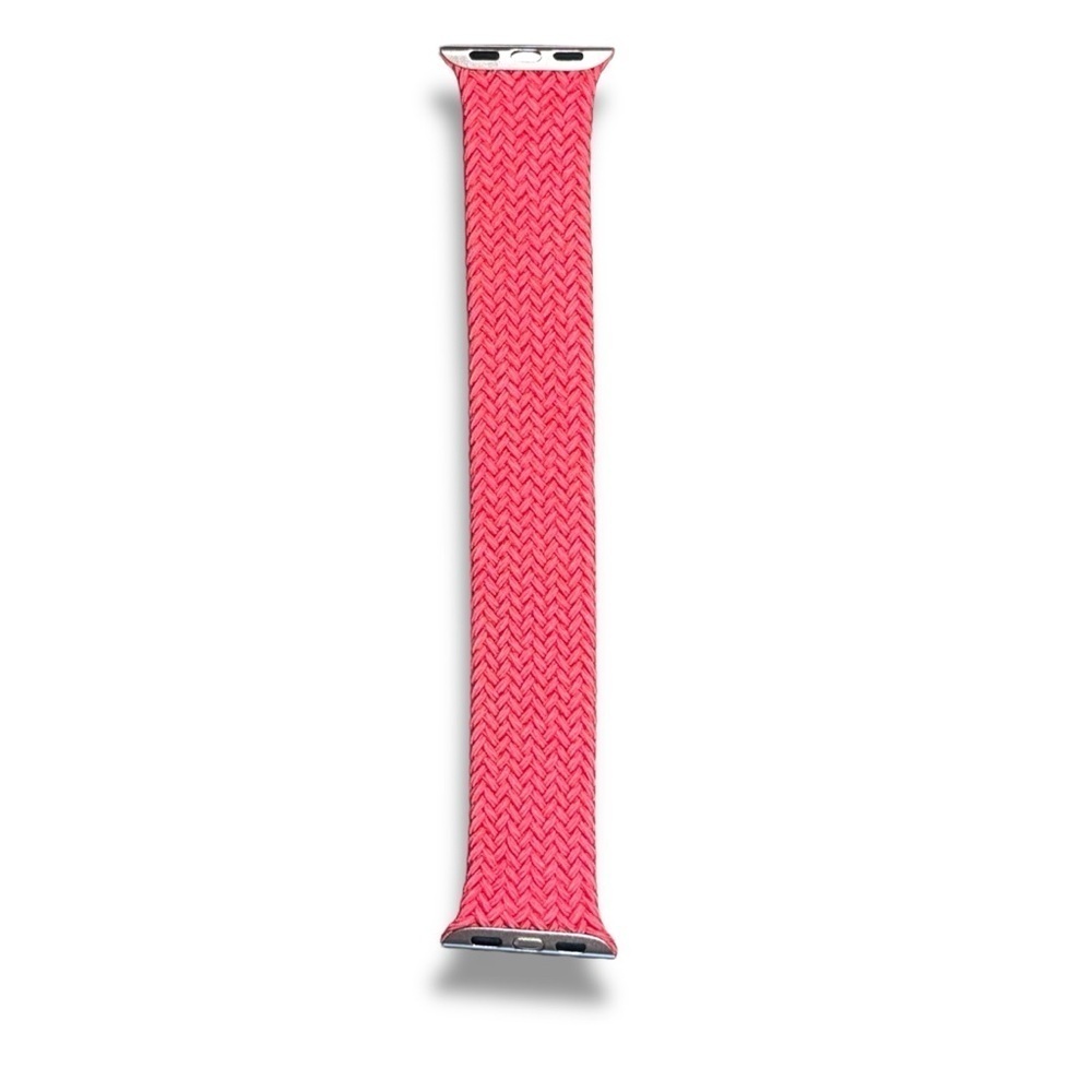 41mm Guava Braided Solo Loop - Size 8